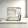 Giá dao thớt chai lọ nan dẹt inox 304 Cao cấp (SGT 200/250/300/350/400)