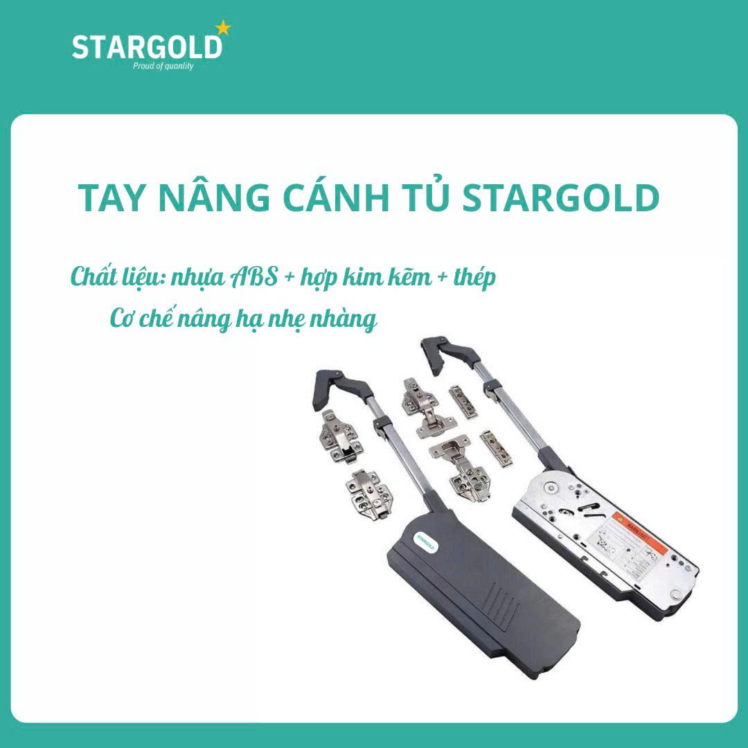 Tay nâng cánh tủ STARGOLD