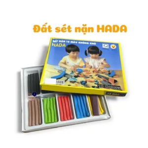 Đất Sét Nặn/ Đất Nặn Hình Thơm Hada / Hoa Đào Hộp 10 Màu