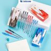 Combo 10/20 Bút bi Thiên Long TL-097 ngòi 0.5mm mực xanh đỏ đen nét viết thanh mảnh thiết kế trẻ trung năng động