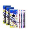 Hộp 12 Cây Bút Gel 0.5mm Gstar GP-01 (Mực Xanh/Tím/Đỏ/Đen), Nét Viết Nhỏ, Màu Mực Sáng Đậm