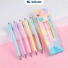Hộp 5 cây Bút Gel bi Thiên Long Gel-B015 ngòi 0.5mm mực xanh viết trơn êm mực dầu, 5 tone pastel Gel-B015