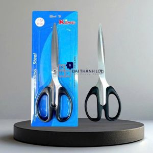 Combo 2 Cây Kéo Xà Cừ/ Kéo Đồi Mồi/ Kéo Cắt Giấy/ Kéo Văn Phòng Thép không gỉ F-200( DÀI 21CM)