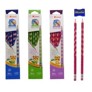 [CHÌ ĐỊNH VỊ] Combo 12 cây bút chì định vị thông minh 2B tặng kèm chuốt chì ( GIAO MÀU NGẪU NHIÊN )