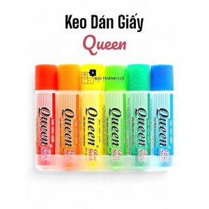Keo dán nước / Hồ dán 30ml Queen Combo 3/6/12 Chai SIÊU HỜI