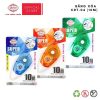 Combo 2 Vỉ Bút xóa băng Queen (Nữ Hoàng) - CRT04 (10M) - Chính Hãng - GIAO MÀU NGẪU NHIÊN