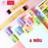 [ER-162] COMBO 3 Cái Gôm tẩy bút chì Queen - CHÍNH HÃNG - Màu Hồng/Vàng/Xanh Biển/Xanh Lá/Cam/Tím