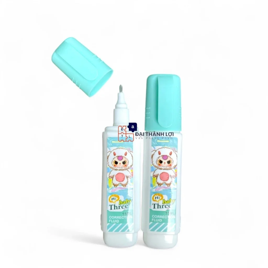 Bút xóa Thể Tích 15ml Với Công Nghệ Vượt Trội Giúp Mực Xóa Nhanh Khô