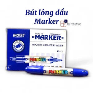 Bút Lông Dầu Baoke MP2959 – Mực Đậm, Bền Màu, Viết Đa Năng