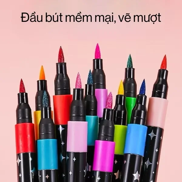 Màu ACRYLIC Nhũ, Kim Tuyến, Màu Dùng Tạo Hiệu Ứng Lấp Lánh, Ánh Kim, Chất Lượng Tốt