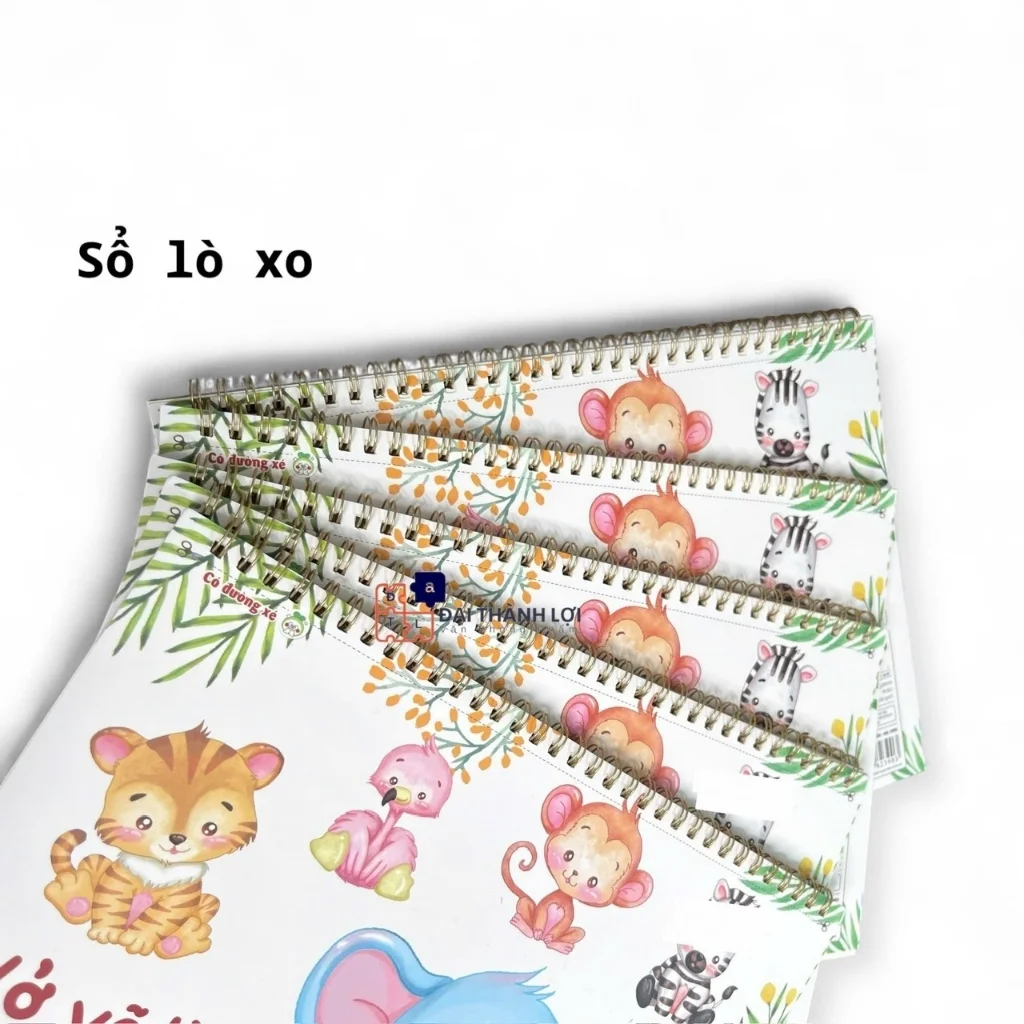 Vở Vẽ Lò Xo A4 Giấy Vàng Sần - Bắt màu tốt(Giao Bìa Ngẫu Nhiên)