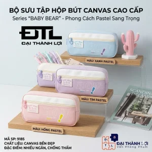 Túi đựng bút, Bút chì dung tích lớn , Hộp bút chì đa chức năng dễ thương sáng tạo Văn phòng trường học