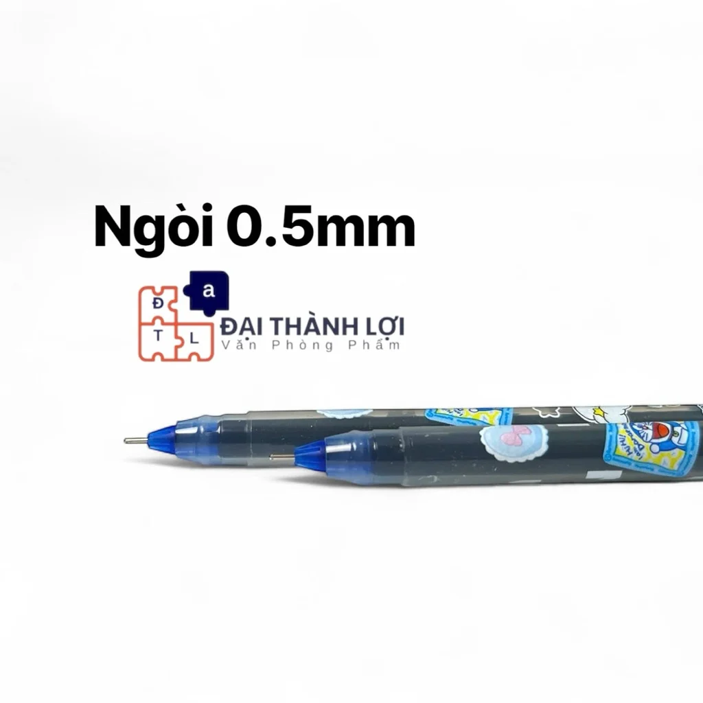 Bút Viết Gel Nước Mực Nho Thơm Ngòi 0.38mm Thoru/ Tforu Doreamon AH888 / VS999 (Mực Xanh, Tím)