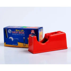 Bàn Cắt Băng Keo, Băng Dính Để Bàn Dân Hoa 500, Nhựa ABS, Lưỡi Dao Bén, Dùng Cho Băng Keo Văn Phòng