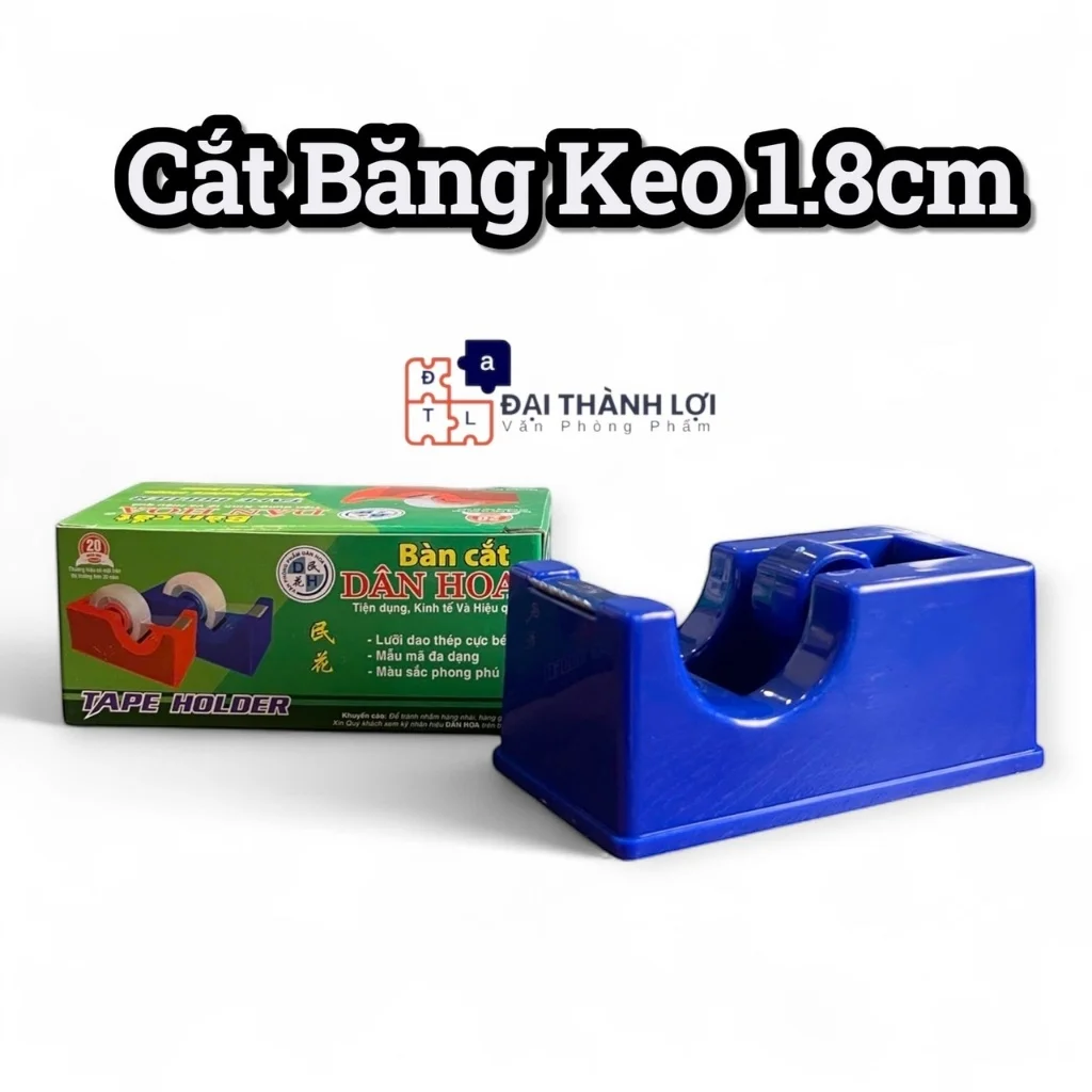 Bàn cắt băng keo Dân Hoa Chính Hãng - Dùng cho băng keo văn phòng