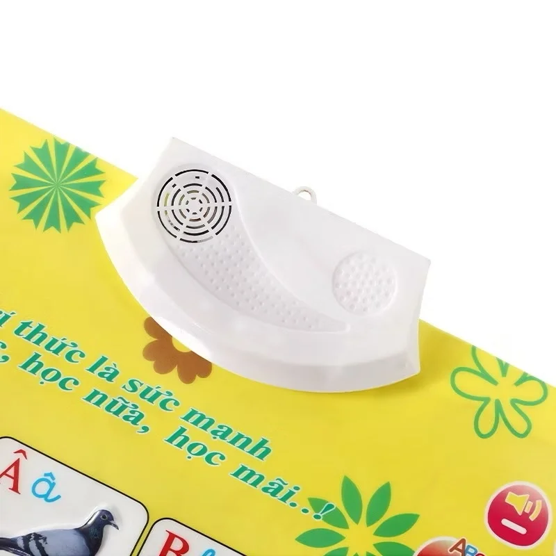 Bảng đọc chữ cái điện tử phát âm kèm hình ảnh giúp bé nhận biết chữ cái kèm bảng cửu chương (TẶNG KÈM PIN)