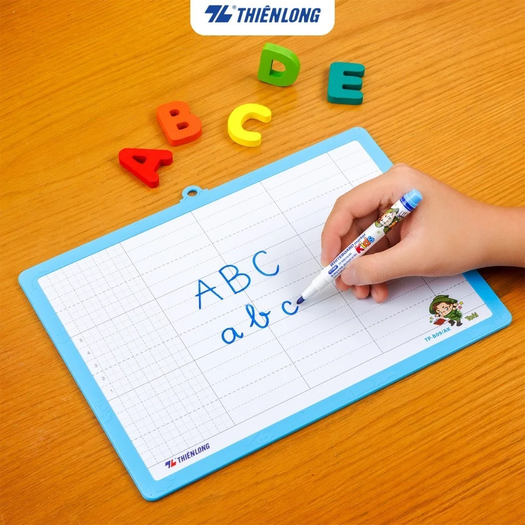 Bảng học sinh 2 mặt Thiên Long TP-B09/AK / B-023/AK Nhân vật Akooland thế giới học cụ thần kỳ