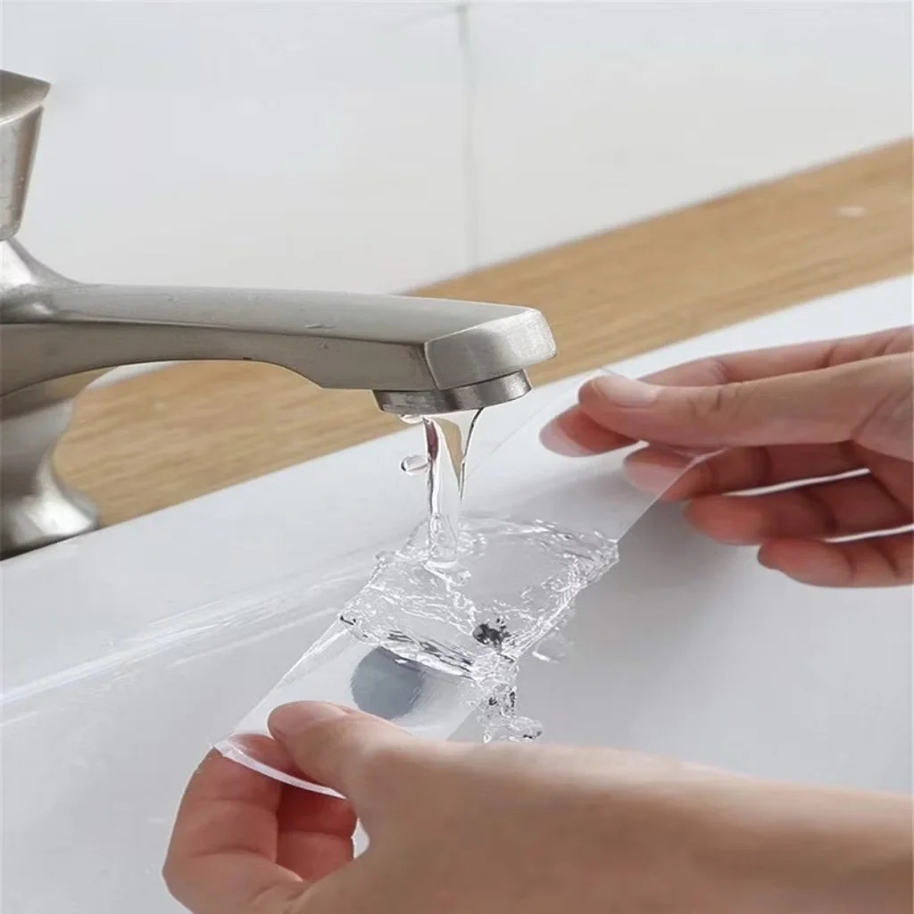 Băng Keo 2 Mặt Siêu Dính Đa Năng _Trong Suốt 2 Mặt Silicon Dài 3M, Dính Dồ Vật Trong Nhà