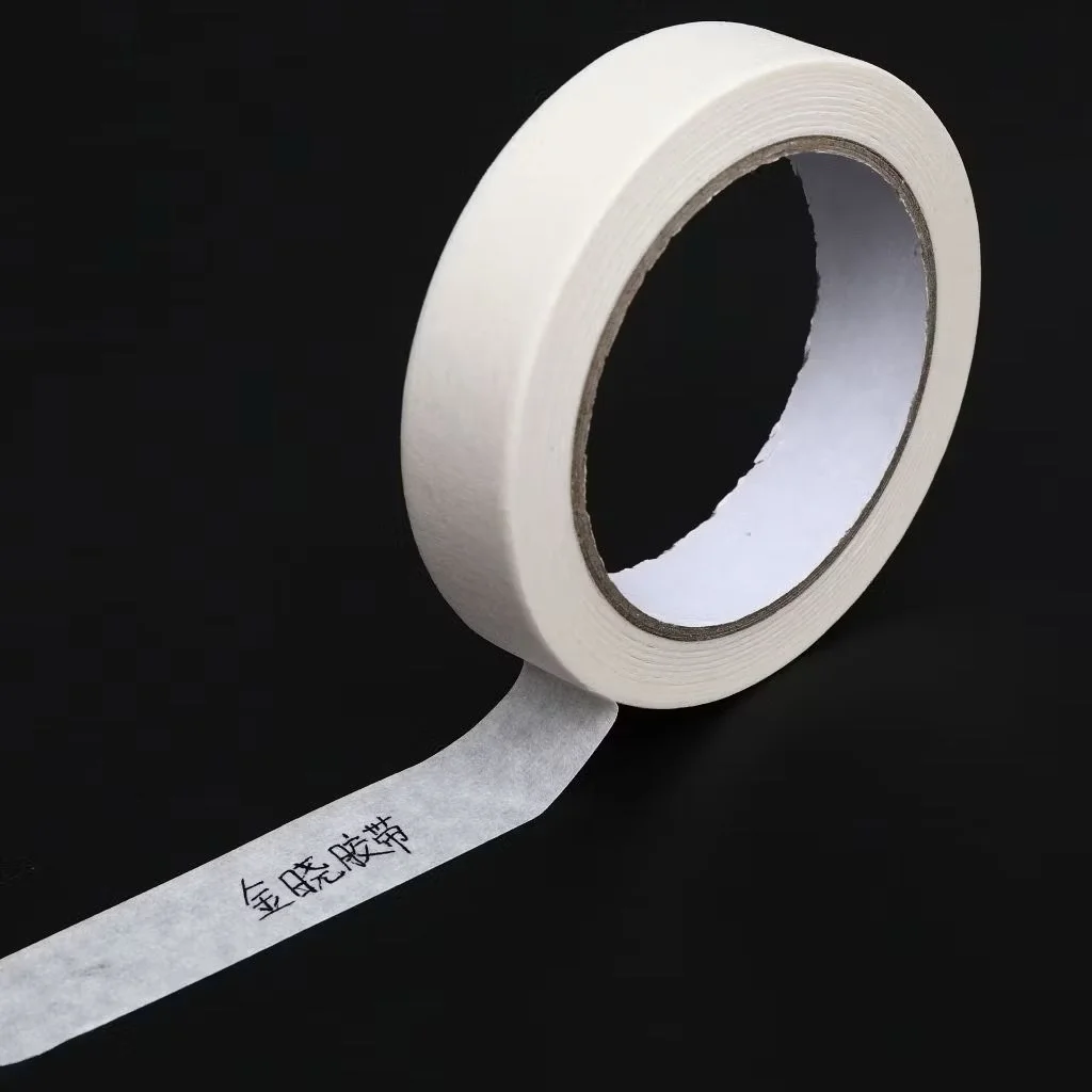 Băng Keo Giấy 1.2cm, 1.6cm, 2,4cm và 4.8cm, Băng Dính Giấy Dùng Ghi Chú