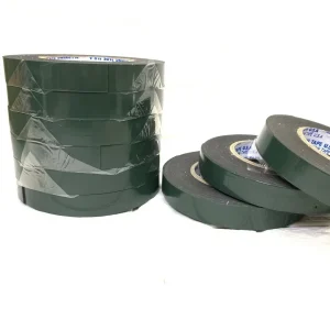 Băng keo mousse(xốp) 2 mặt xanh đen 2F4- 7m 1 cây 10 cuộn