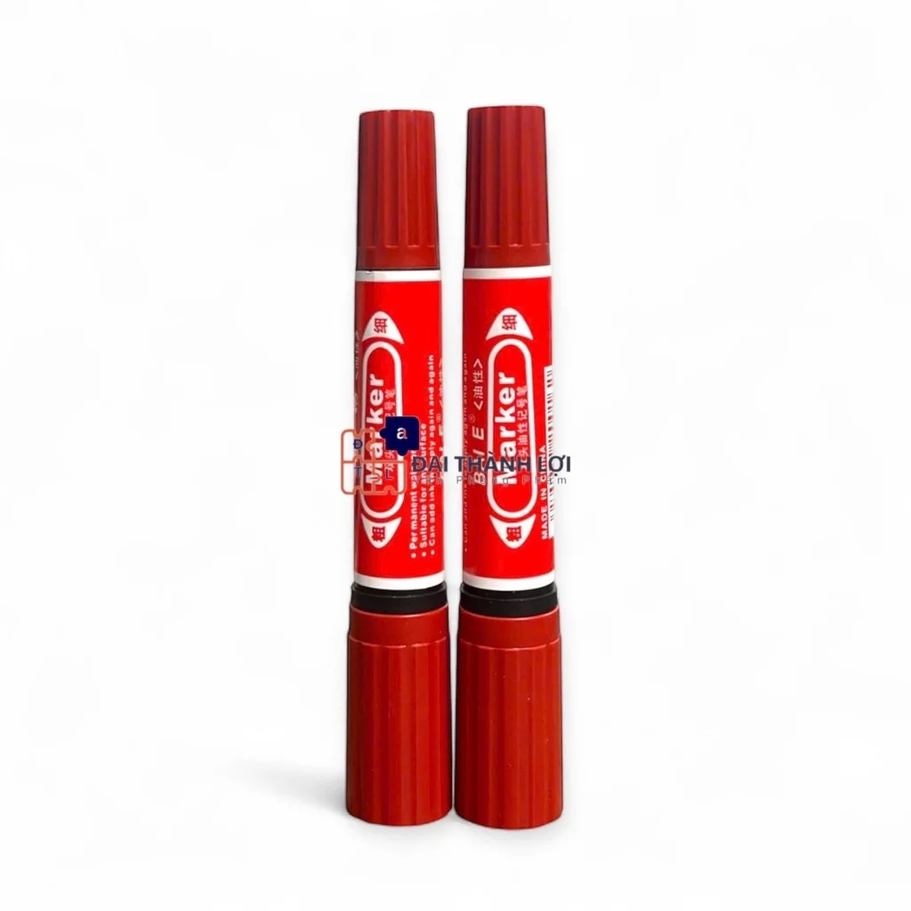 Bút lông dầu 2 Đầu Marker PM09 bút to, Bút lông dầu không xóa được BE-150