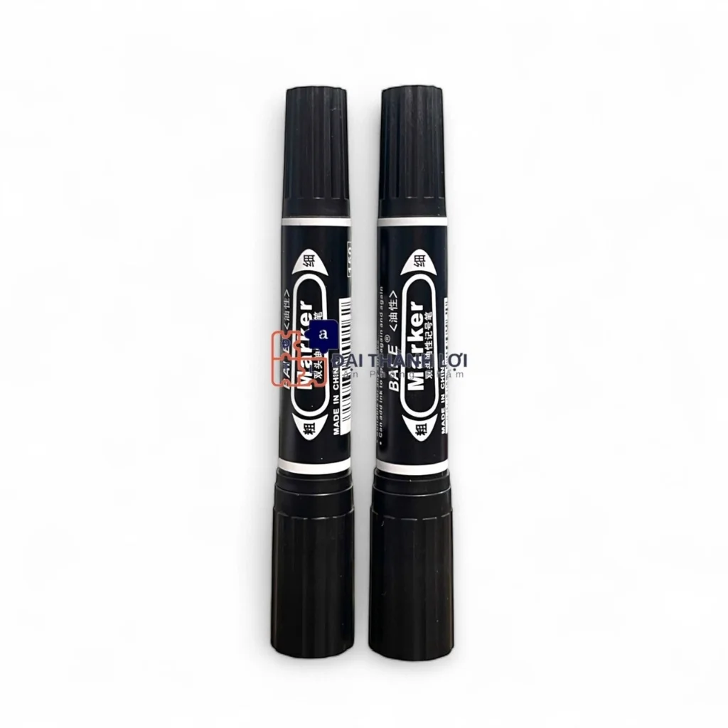 Bút lông dầu 2 Đầu Marker PM09 bút to, Bút lông dầu không xóa được BE-150