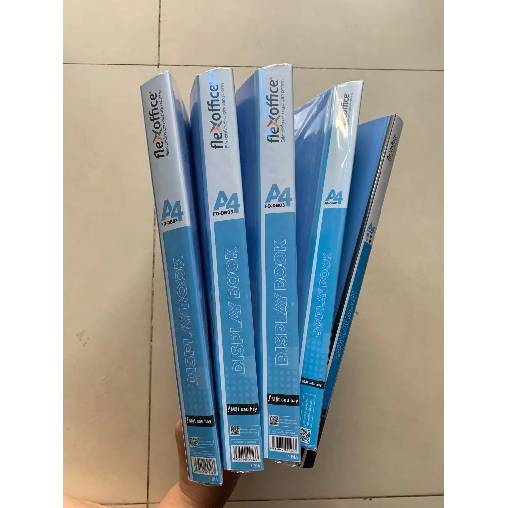 Bìa nhựa nhiều lá Thiên Long Loại 20/40/60/80/100 lá file lá a4 đựng hồ sơ CHÍNH HÃNG