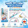 Bộ Thước 4 Món Thiên Long DORAEMON Điểm 10 TP-SR09/DO