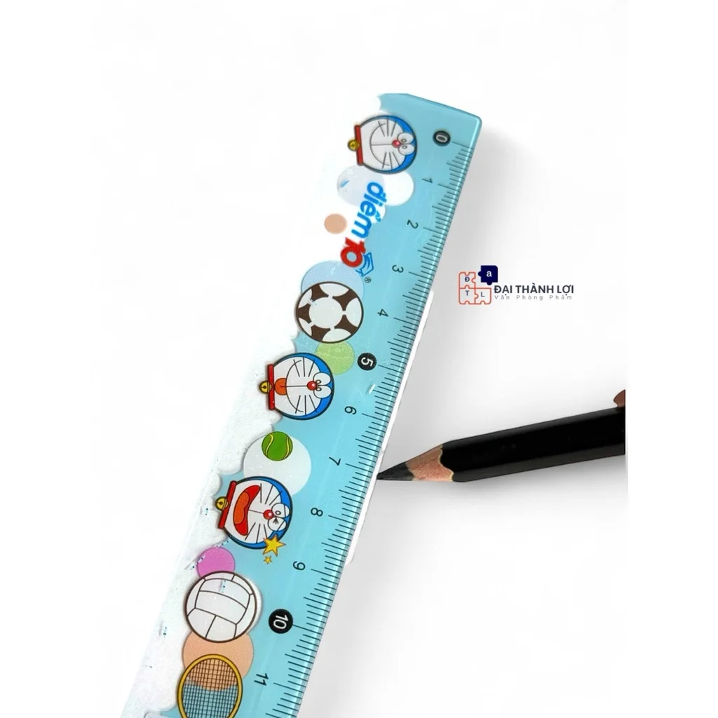 Bộ Thước 4 Món Thiên Long DORAEMON Điểm 10 TP-SR09/DO