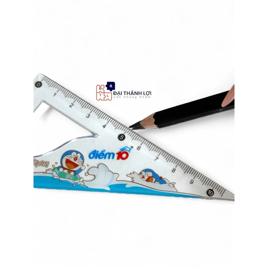 Bộ Thước 4 Món Thiên Long DORAEMON Điểm 10 TP-SR09/DO