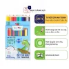 Bút chì màu Smartkids 12/18/24 màu tô dành cho bé từ 6 tuổi đến 12 tuổi, màu sắc tươi sáng