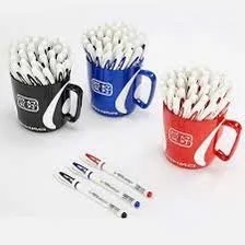 Bút nước chữ A cốc = 48 bút hàng đẹp chất lượng tốt. Có 2 màu - Xanh -Tím (01 cốc/1 màu mực