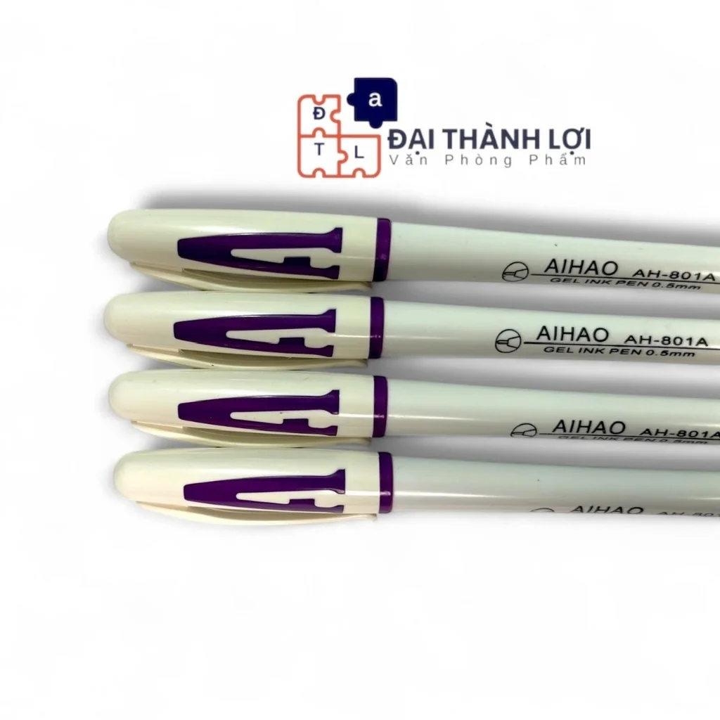 Bút nước chữ A cốc = 48 bút hàng đẹp chất lượng tốt. Có 2 màu - Xanh -Tím (01 cốc/1 màu mực