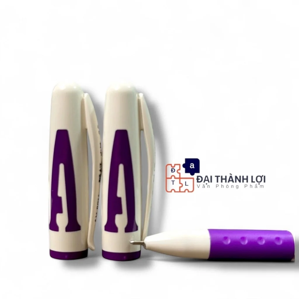 Bút nước chữ A cốc = 48 bút hàng đẹp chất lượng tốt. Có 2 màu - Xanh -Tím (01 cốc/1 màu mực