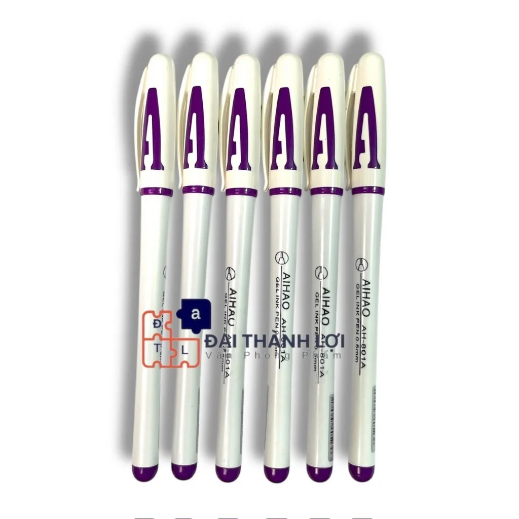 Bút nước chữ A cốc = 48 bút hàng đẹp chất lượng tốt. Có 2 màu - Xanh -Tím (01 cốc/1 màu mực