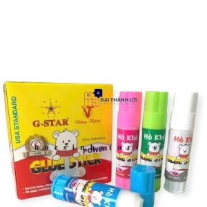 CCombo 6 Chai Hồ Khô G-Star GS 079 10g Độ Bám Dính Tốt Keo, Hồ Cho Học Sinh, Văn Phòng