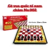 Bàn Cờ Vua Nam Châm Loại Lớn Hộp Nhựa gấp gọn kích thước 32cm x 32cm Aihao chính hãng cao cấp