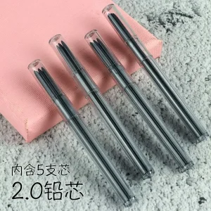 Bút Chì Bấm Cá Heo, Bút Chì 2B Tập Viết Kèm Chuốt Tiện Lợi, Ngòi 2mm