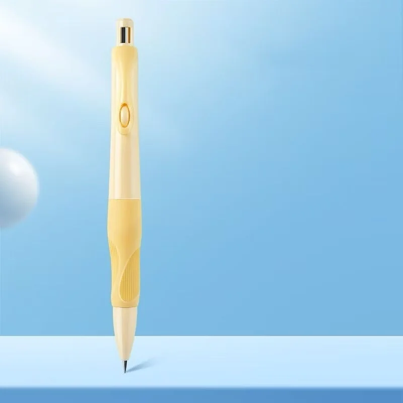 Bút Chì Bấm Cá Heo, Bút Chì 2B Tập Viết Kèm Chuốt Tiện Lợi, Ngòi 2mm