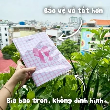 Bìa Bao Tập Vở ,Sách Giáo Khoa,Vở Bài Tập Tiếng Anh Đủ Kích Thước