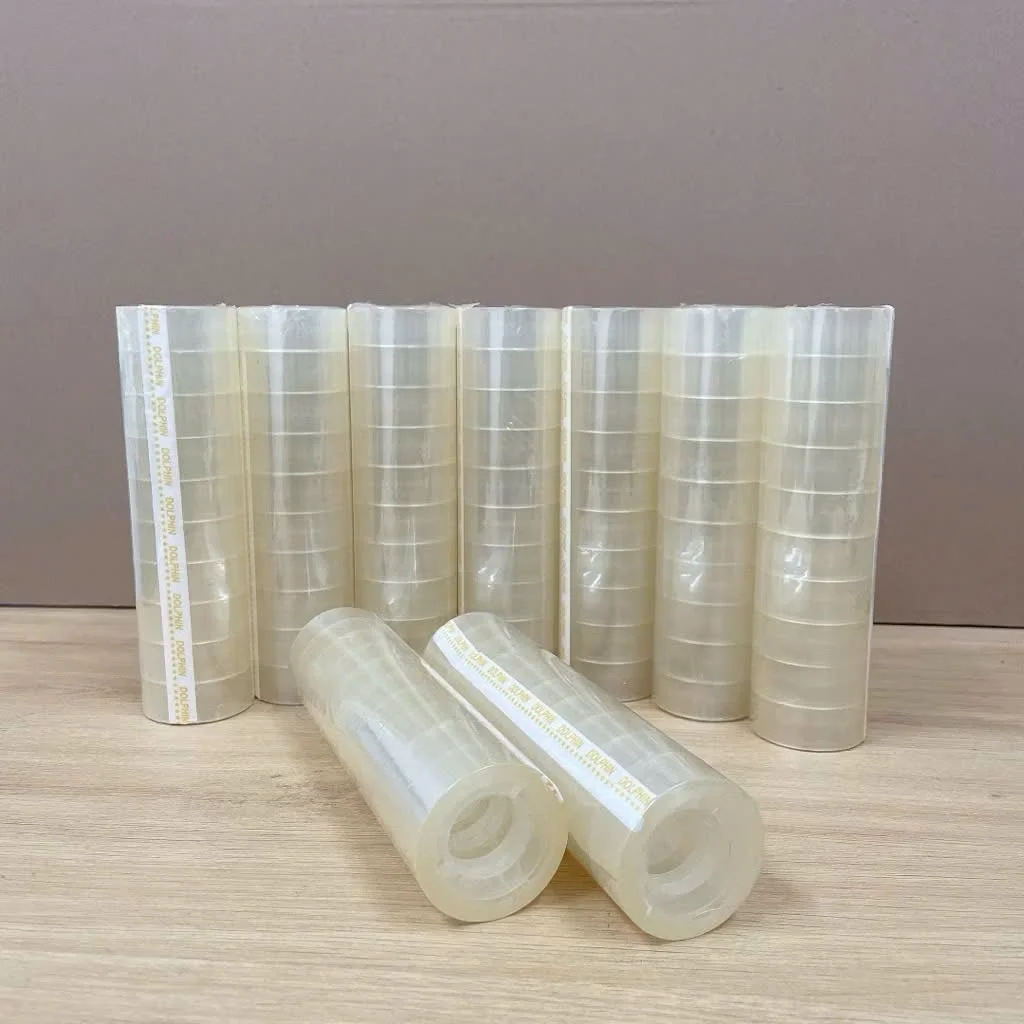 Băng keo trong văn phòng loại nhỏ, 1 cây 10 cuộn rộng 1.8cm,10Y-18Y-25Y