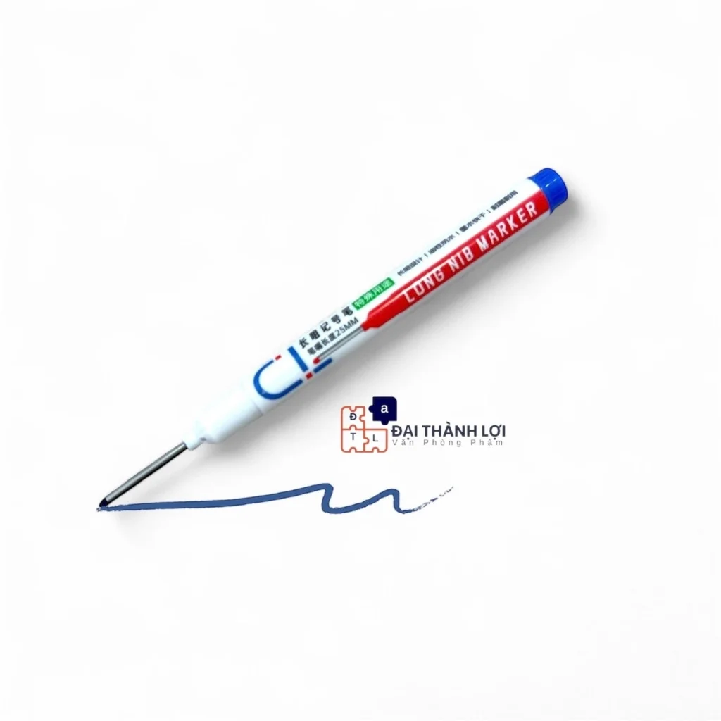 Bút lông dầu 1 đầu dài Long Nib, bút đánh dấu marker đa năng, viết trên mọi chất liệu da, gỗ, đá, nhựạ