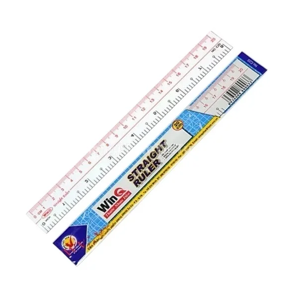 Thước Kẻ Nhựa Dẻo WinQ 15cm/20cm/30cm