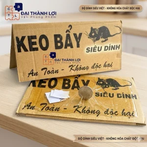 KEO DÍNH CHUỘT SIÊU DÍNH HÀNG VIỆT NAM - BẪY ĐƯỢC CHUỘT TO - KHÔNG ĐỘC HẠI