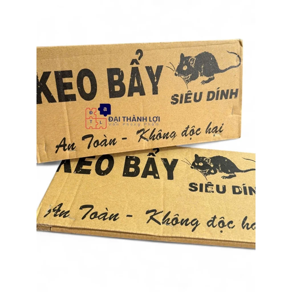 KEO DÍNH CHUỘT SIÊU DÍNH HÀNG VIỆT NAM - BẪY ĐƯỢC CHUỘT TO - KHÔNG ĐỘC HẠI