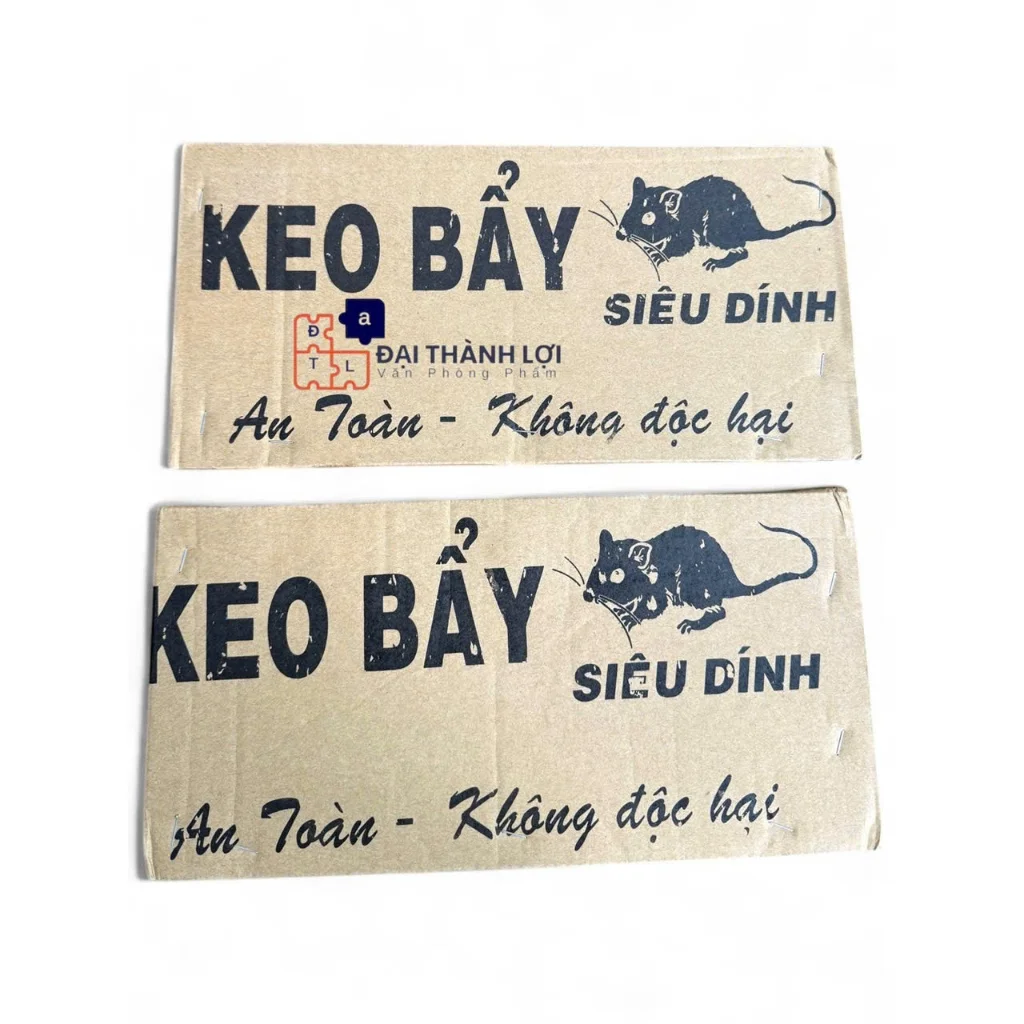 KEO DÍNH CHUỘT SIÊU DÍNH HÀNG VIỆT NAM - BẪY ĐƯỢC CHUỘT TO - KHÔNG ĐỘC HẠI