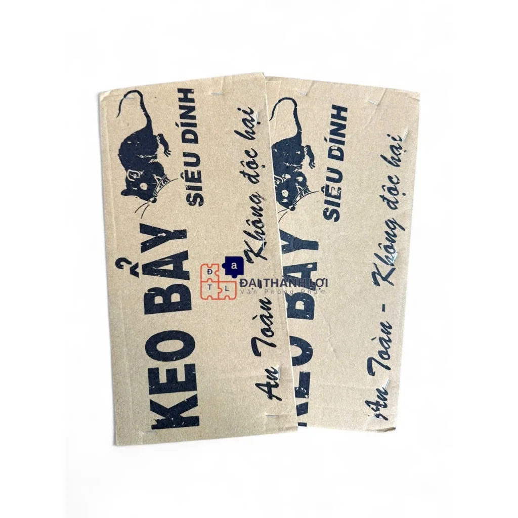 KEO DÍNH CHUỘT SIÊU DÍNH HÀNG VIỆT NAM - BẪY ĐƯỢC CHUỘT TO - KHÔNG ĐỘC HẠI