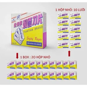 Lưỡi Dao Lam Tím TianTian 2023 - Hàng chính hãng