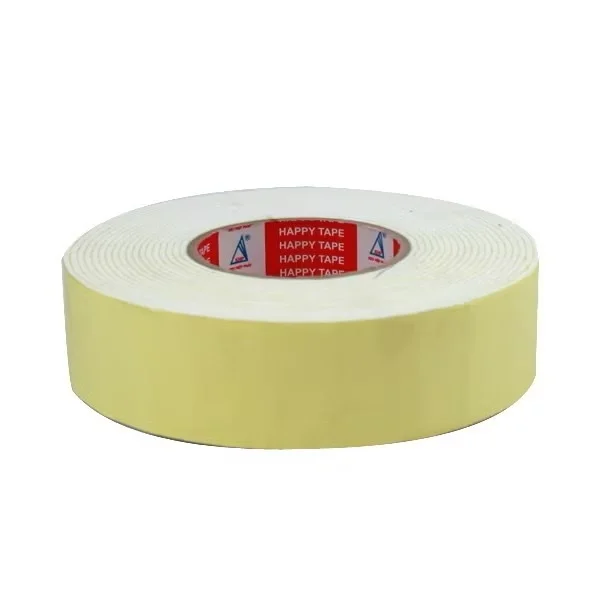 Băng Keo Xốp Vàng 2.4cm Có độ bám dính cao Dài 4,5m Mỗi Cuộn