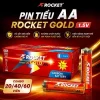 Pin AA GOLD 1,5V Vỏ sắt Siêu Bền,pin AA dùng cho khóa từ, két sắt, đồ chơi, mic hát